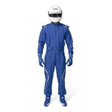 Puma Race Wear Kart Cat II Karting Suit - Black / Blue / Red - Official Puma Race Wear