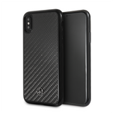 Official Licenced Mercedes-Benz PU Carbon Fibre Back Case – Black Carbon – for iPhone X / XS - Get FNKD - Licenced Automotive Apparel & Accessories