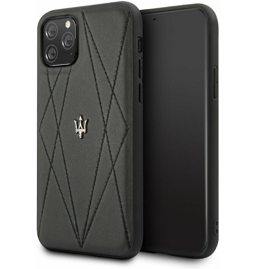 Official Maserati Genuine Leather Phone Case Cover - for iPhone 11